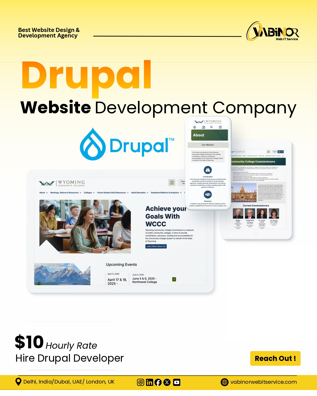 Drupal website develpment company in Delhi-HIre Drupal developer